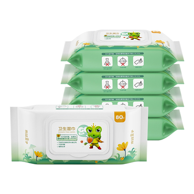 Organic Sensitive Baby Codzienna pielęgnacja Chusteczki nawilżane na wodę Niestandardowa prywatna marka