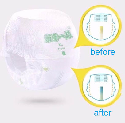 Miękkie jednorazowe spodnie dla niemowląt o wysokiej absorpcji Oddychające