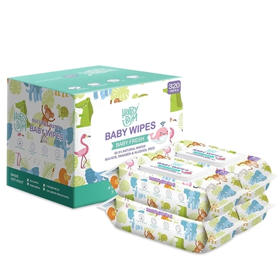 Chiny Organiczne chusteczki nawilżane dla niemowląt Spunlace Jednorazowe czyszczenie
