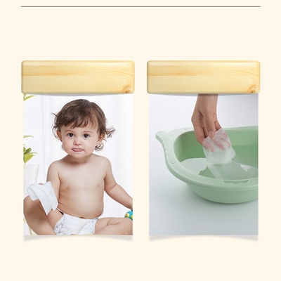 Cena fabryczna Organiczny oczyszczający ręcznik bawełniany zagęszczony ręcznik do twarzy Dry Wipe