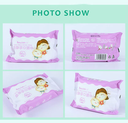 Bezpłatne próbki chusteczek nawilżanych Niestandardowe chusteczki dezynfekujące do czyszczenia rąk i powierzchni