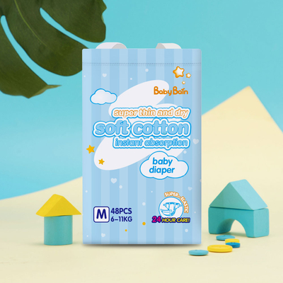 3D Anti Leak Non Woven Jednorazowe pieluchy dla niemowląt Miękkie oddychające