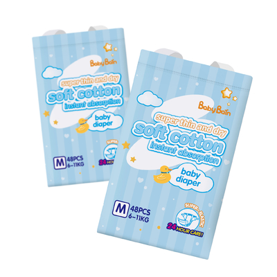 3D Anti Leak Non Woven Jednorazowe pieluchy dla niemowląt Miękkie oddychające