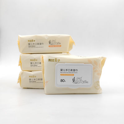 Miękkie bezzapachowe chusteczki do nosa dla noworodków Mouth Wipe Spunlace Organic Natural