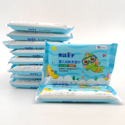 Bezzapachowa chusteczka do nosa dla noworodków Soft Care Spunlace Organic Natural