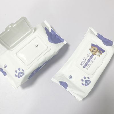 Czysta woda Biodegradowalna włóknina Bezzapachowe chusteczki nawilżane 80 sztuk do pielęgnacji niemowląt