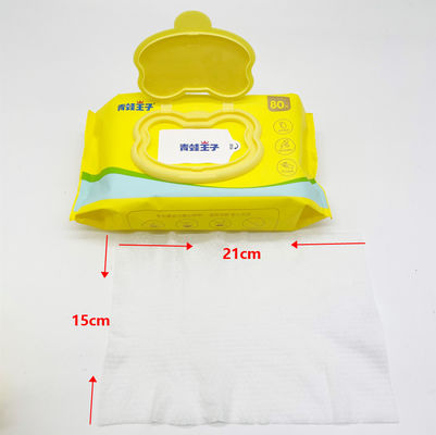 Cieplejsza miękko formuła Jednorazowa mokra chusteczka dla niemowląt o zapachu czystej wody