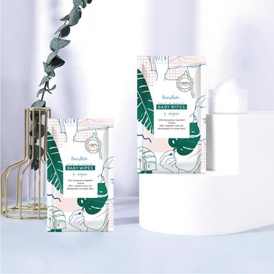 Niestandardowe jednorazowe chusteczki nawilżane z włókniny typu spunlace