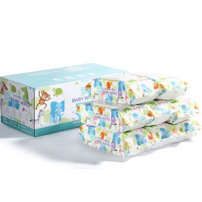 Baby Wipe Natural Organic Sensitive Flushable 80 szt. Mokra chusteczka higieniczna