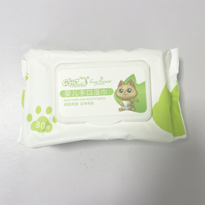 New Natural Organic Boom 99 Chusteczki nawilżane dla niemowląt Czyszczenie wrażliwej skóry Chusteczki nawilżane dla niemowląt