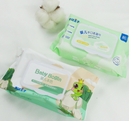 Najlepiej sprzedające się chusteczki nawilżane WaterWipes Bezzapachowa stabilna formuła Ciepło czyszczące chusteczki dla niemowląt