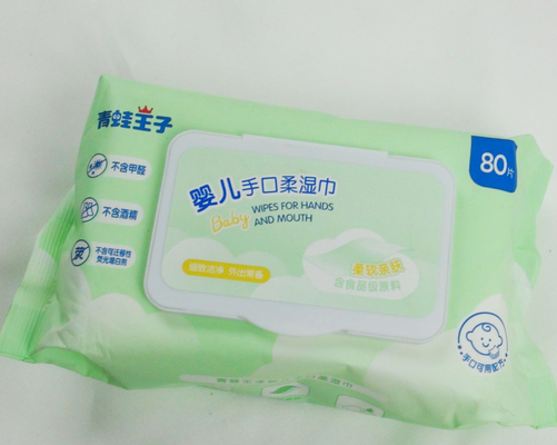 Najlepiej sprzedające się chusteczki nawilżane WaterWipes Bezzapachowa stabilna formuła Ciepło czyszczące chusteczki dla niemowląt