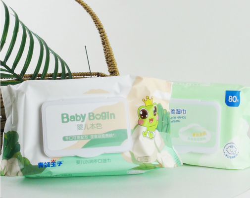Najlepiej sprzedające się chusteczki nawilżane WaterWipes Bezzapachowa stabilna formuła Ciepło czyszczące chusteczki dla niemowląt