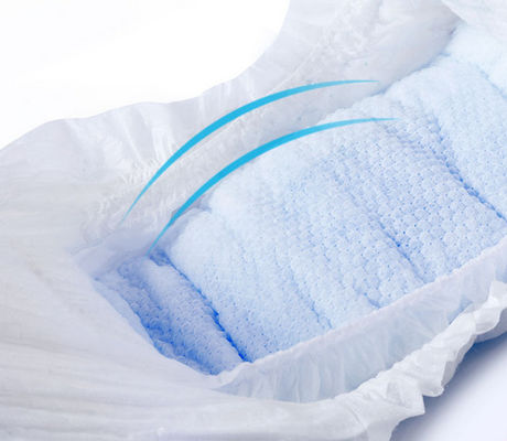 Prywatna marka Sleepy Cotton Pieluchy jednorazowe z kanałem 3D