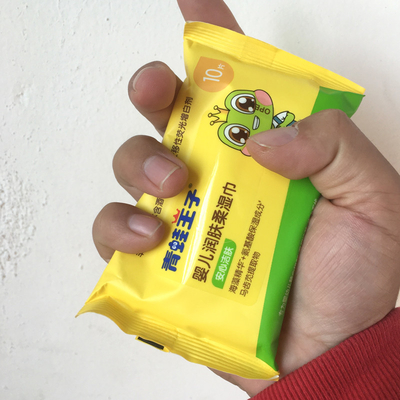 Niestandardowe bawełniane chusteczki nawilżane dla niemowląt Czyszczenie Ultra Soft