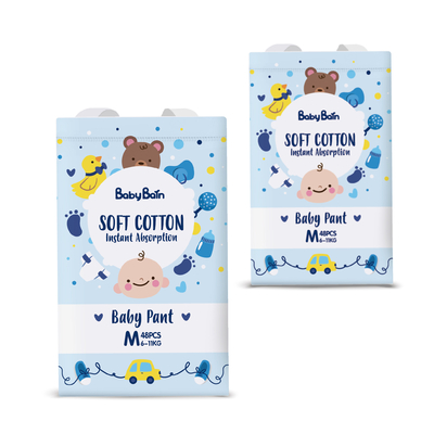 OEM ODM Magic Cotton Jednorazowa pielucha dla niemowląt Oddychająca