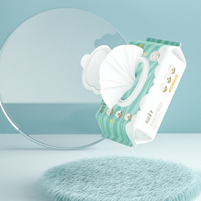 OEM ODM Baby Wet Water Facial Organiczne kompostowalne chusteczki do czyszczenia powierzchni