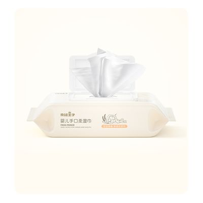 Oem Custom Bio-degradable Baby Przenośne chusteczki do wycierania na mokro Private Label 80 sztuk chusteczek wodnych