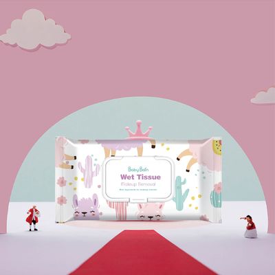 Feminine Custom Private Label Skin Care bez alkoholu Demakijaż Chusteczki oczyszczające do twarzy