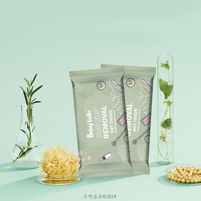 Feminine Custom Private Label Skin Care bez alkoholu Demakijaż Chusteczki oczyszczające do twarzy