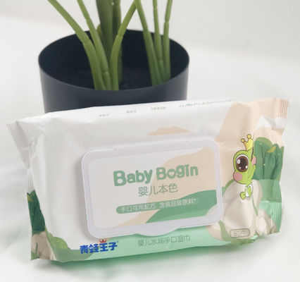 Niestandardowe chusteczki nawilżane dla niemowląt Bezpłatne próbki Chusteczki nawilżane dla niemowląt Organic Baby Wipes