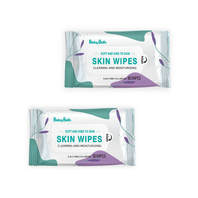 2023 Chusteczki dla niemowląt luzem Niestandardowe wodne bambusowe Biodegradowalne organiczne chusteczki nawilżane dla niemowląt