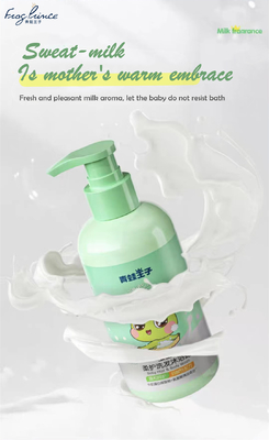 Frog Prince OEM 310ml Milk Aroma Hair Care Szampon dla dzieci w wieku 3 lat i powyżej
