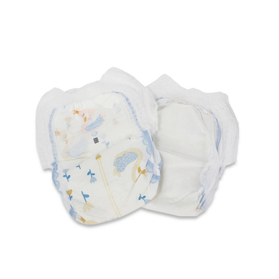 360 Elastyczny pas Pull Up Baby Diaper Fluff Pulp Jednorazowe spodnie treningowe
