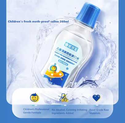 260ml Płyn do płukania jamy ustnej Narzędzie do higieny jamy ustnej Fresh Anti Moth dla dzieci