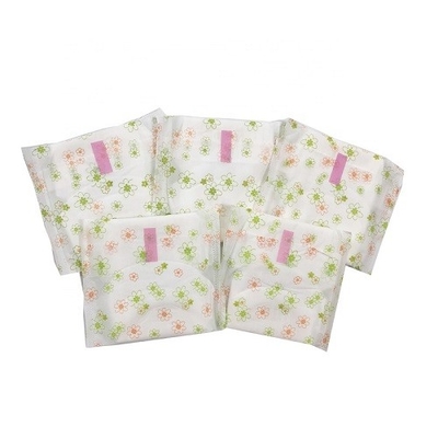 Antybakteryjne 2g damskie podpaski higieniczne Airlaid Core Winged Cotton