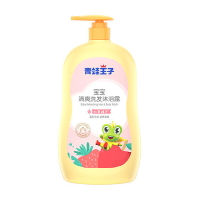No Fragrance Delikatna pielęgnacja Baby Cleansing Body Wash od stóp do głów