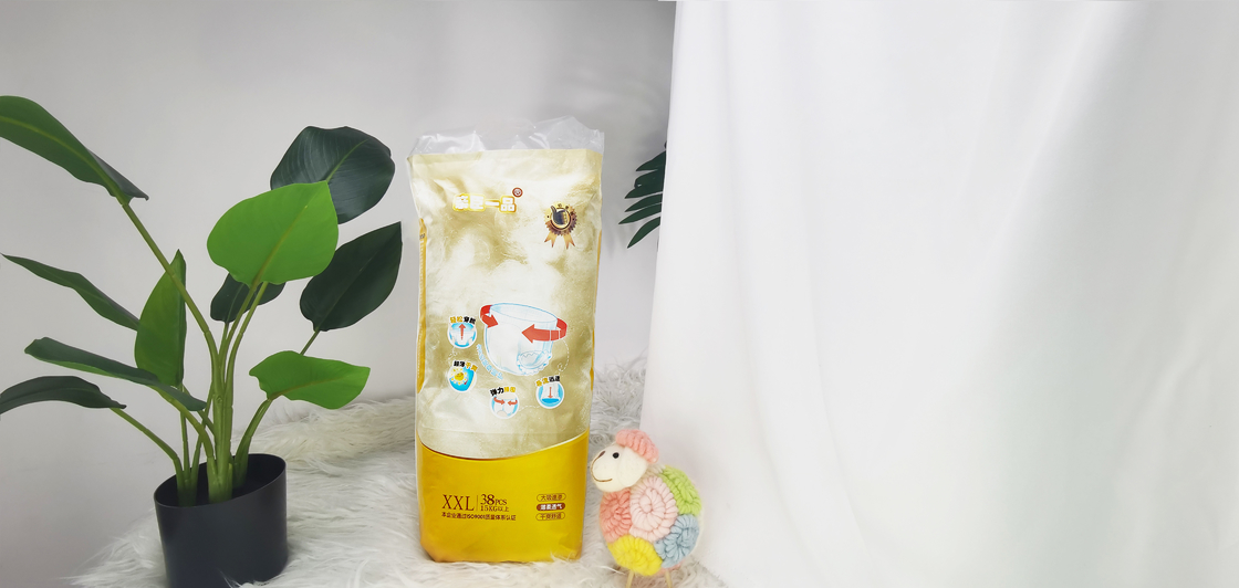 100% Cotton Sap Core Premium Jednorazowe pieluchy Pant do pielęgnacji niemowląt
