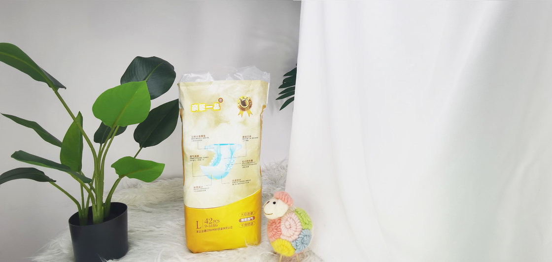 Fabryka OEM Producent komfortowych materiałów Pielucha dla niemowląt z jednorazową pieluchą dla niemowląt Softcare