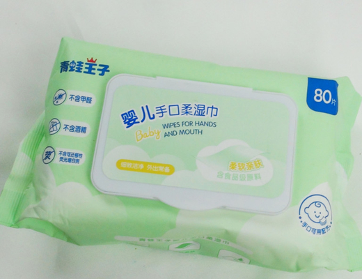 Niestandardowe chusteczki nawilżane dla niemowląt Bezpłatne próbki Chusteczki nawilżane dla niemowląt Organic Baby Wipes